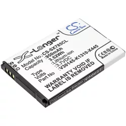   Utángyártott Siemens Vezeték nélküli telefon Li-ion akkumulátor 3.7V 950mAh 4250366817255, S30852-D2152-X1 - CameronSino