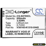 Utángyártott Siemens Vezeték nélküli telefon Li-ion akkumulátor 3.7V 950mAh 4250366817255, S30852-D2152-X1 - CameronSino