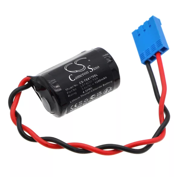 Utángyártott Schneider PLC Li-SOCl2 elem 3.6V 1200mAh LS14250-TSX, TSX17-ACC1 - CameronSino