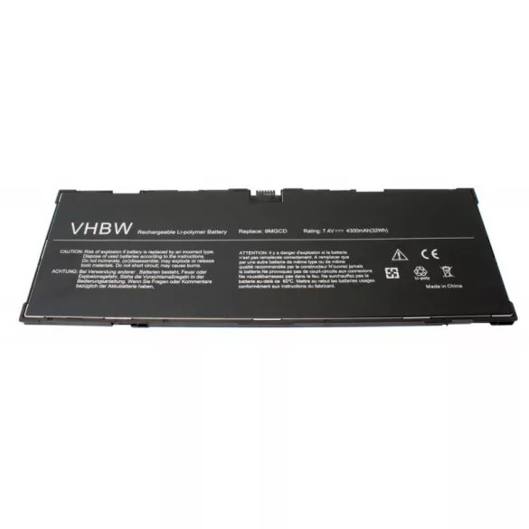 Dell Venue 11 Pro 5130 T06G 4300mAh utángyártott akkumulátor - VHBW
