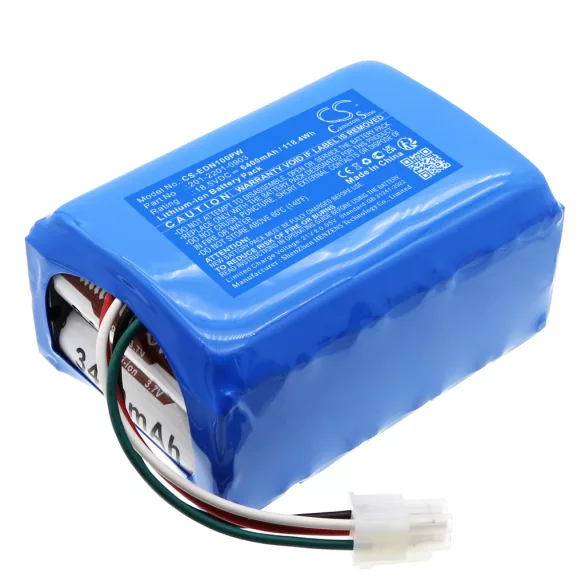Utángyártott Ecovacs Fűnyíró Li-ion akkumulátor 18.5V 6400mAh 201-2201-0903, 201-2325-010 - CameronSino