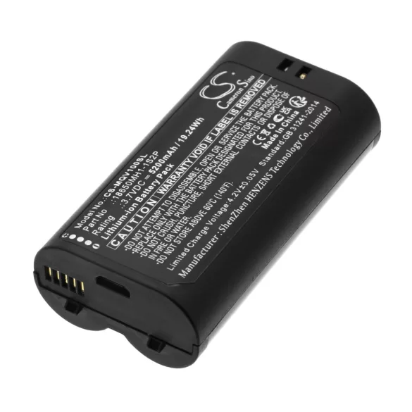 Utángyártott MYQ Riasztó rendszer Li-ion akkumulátor 3.7V 5200mAh 18650MH1-1S2P - CameronSino