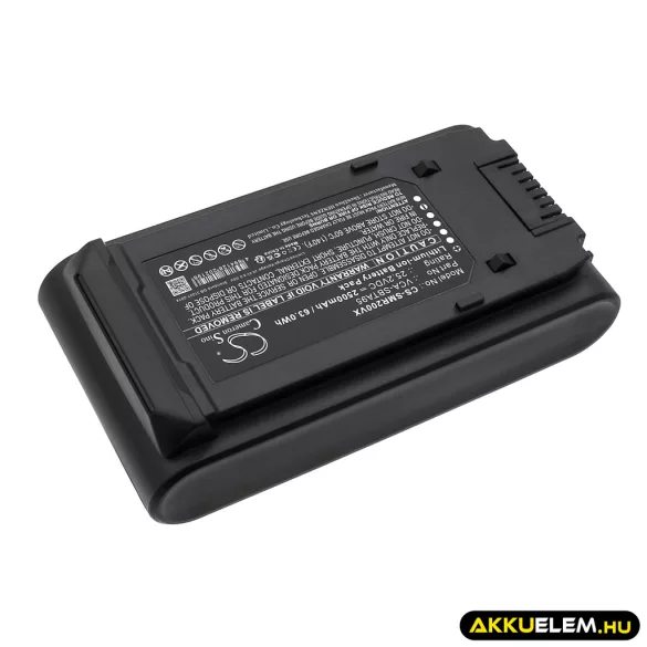 Utángyártott Samsung porszívó Li-ion akkumulátor 25.2V 2500mAh DJ96-00242A, VCA-SBTA95 - CameronSino