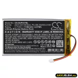 Utángyártott SumUp Fizetési terminál Li-Polymer akkumulátor 3.7V 1100mAh A037-001180SAA, PS-GB-304583-010H - CameronSino