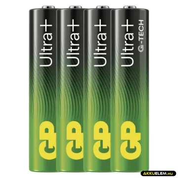 GP UltraPlus LR03 24AUP AAA elem 4 db/bliszter ár/db