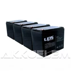   APC  RBC13 helyettesítő szünetmentes akkucsomag 4 * 12V 75Ah