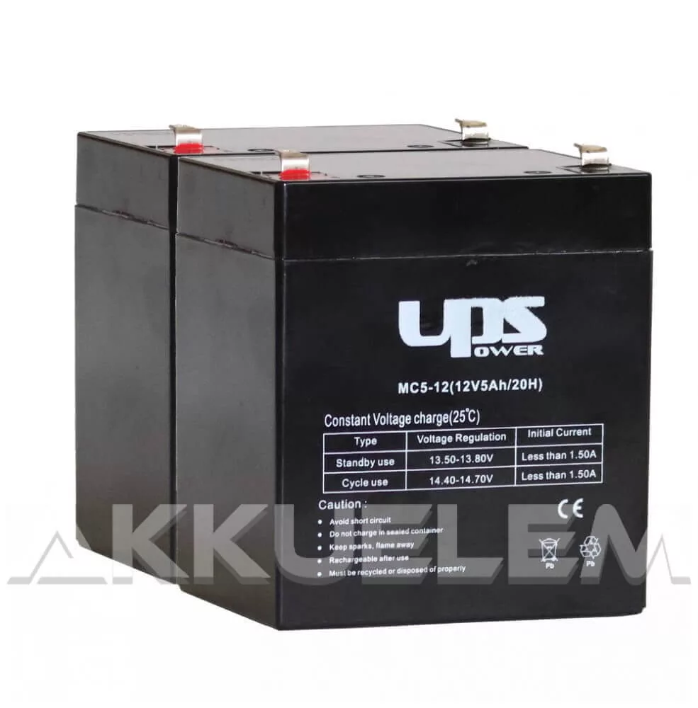   APC  RBC20J helyettesítő szünetmentes akkucsomag 2 * 12V 5Ah