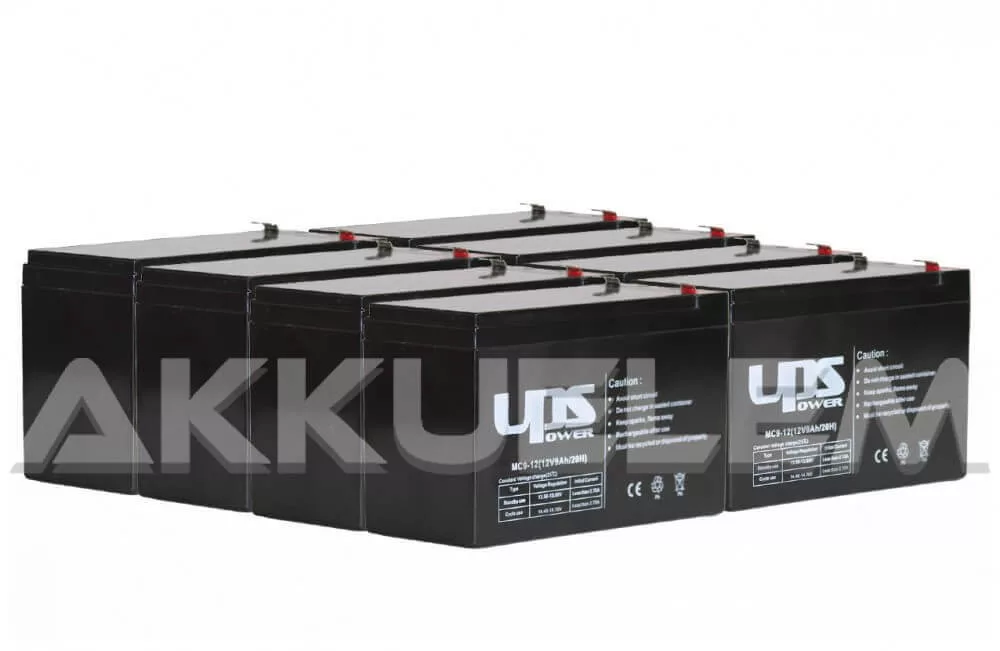   APC  RBC26 helyettesítő szünetmentes akkucsomag 8 * 12V 9Ah