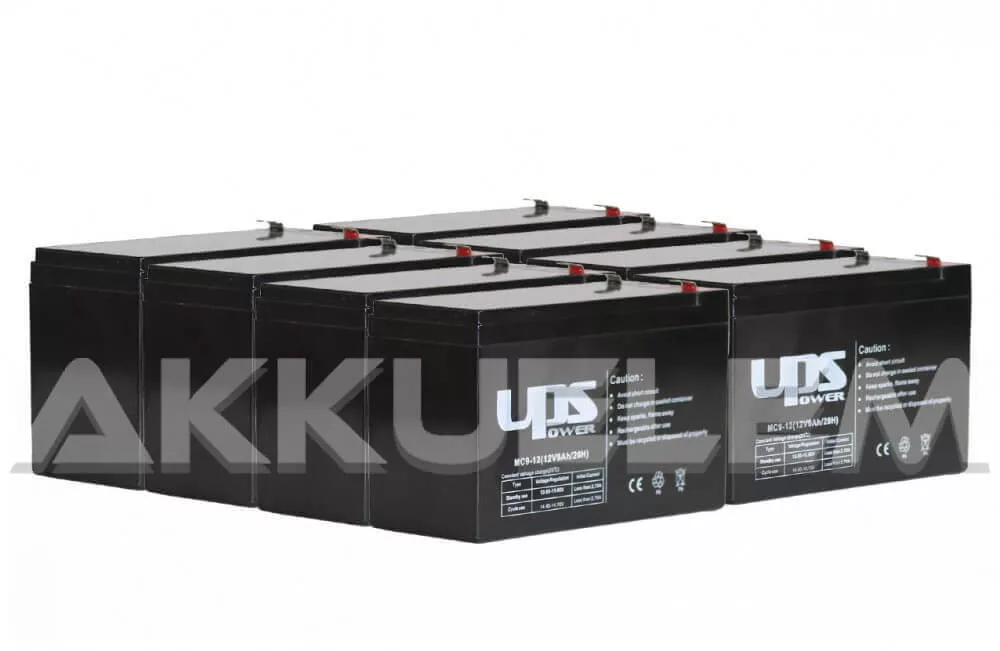APC  RBC27 helyettesítő szünetmentes akkucsomag 8 * 12V 9Ah