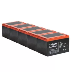   E-kerékpár akkucsomag 60V = 5 * 12V 14Ah TitanEnergy 6-DZM-14