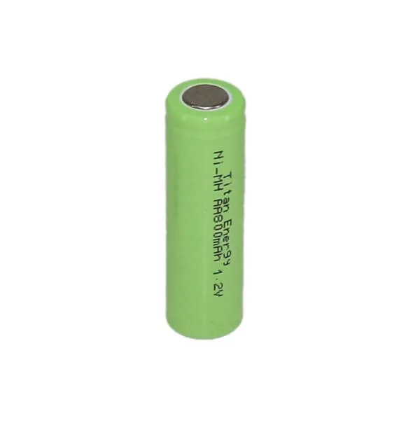800mAh AA ipari akkumulátorcella Ni-MH