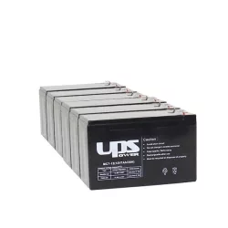   Eaton EX2200RT2U helyettesítő szünetmentes akkucsomag (6 * 12V 7,5Ah)