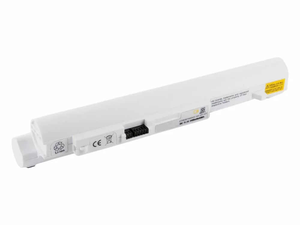   Lenovo S10-2 4400mAh fehér notebook akkumulátor utángyártott