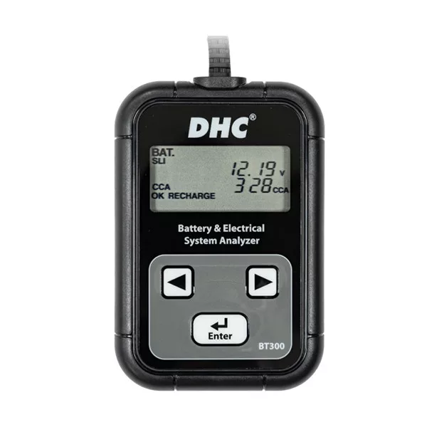DHC BT300 akkumulátor teszter digitális