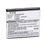 Wayteq 554844p 3,7V 800mAh utángyártott akkumulátor - VHBW