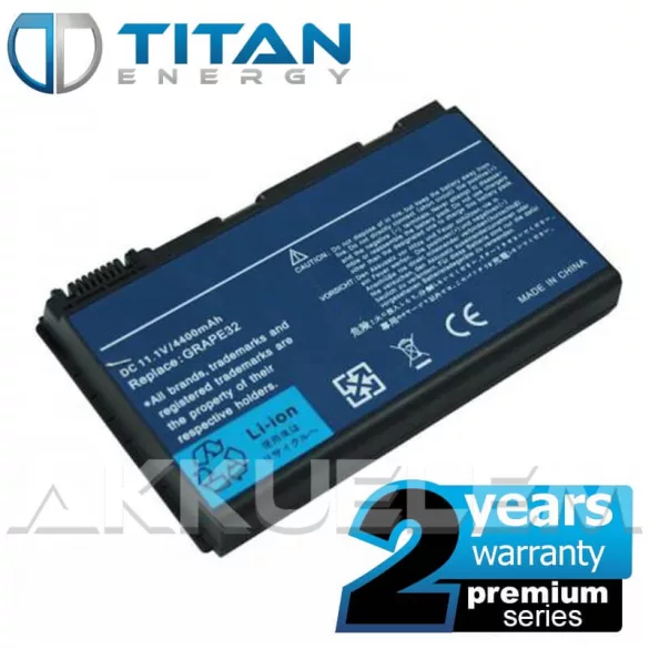 Acer GRAPE32 10,8V 5200mAh notebook akkumulátor utángyártott