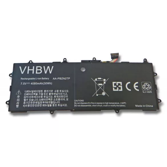 Samsung XE303C12 4080mAh utángyártott akkumulátor - VHBW