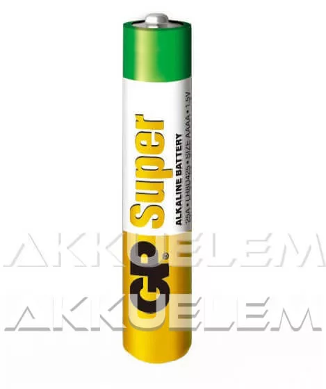 GP Super Alkaline LR8D425 (1,5V, AAAA) tartós 