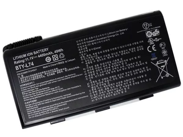 MSI BTY-L74 5200mAh utángyártott akkumulátor