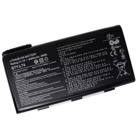 MSI BTY-L74 5200mAh utángyártott akkumulátor