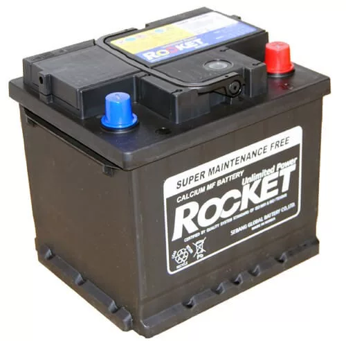 Rocket 12V 44Ah 330A autó akkumulátor 54459 JOBB+ Rocket 12V 44Ah 330A autó akkumulátor 54459 JOBB+