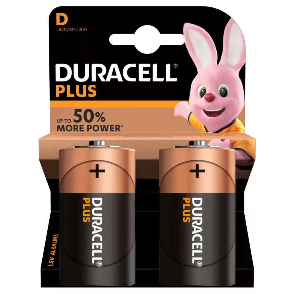 Duracell PLUS LR20 Góliát D alkáli elem MN1300 Duracell PLUS LR20 Góliát D alkáli elem MN1300