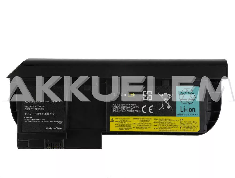 Lenovo 42T4877 11,1V 5200mAh notebook akkumulátor utángyártott