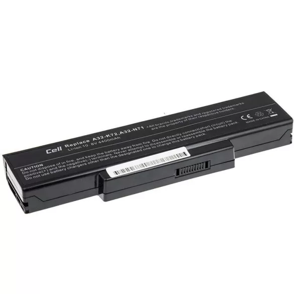 Asus A32-K72 4400mAh notebook akkumulátor utángyártott - VHBW