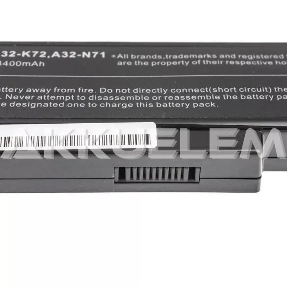 Asus A32-K72 4400mAh notebook akkumulátor utángyártott - VHBW