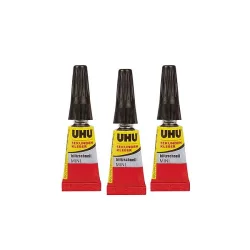 Pillanatragasztó UHU 3x1g u45420