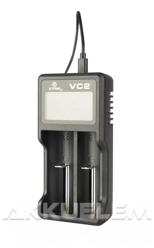 Xtar VC2 Li-Ion akkumulátor töltő