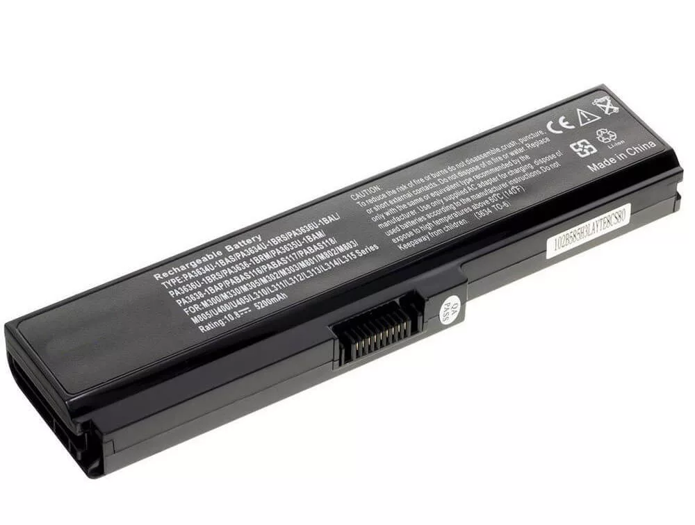 Toshiba PA3817 5200mAh notebook akkumulátor utángyártott