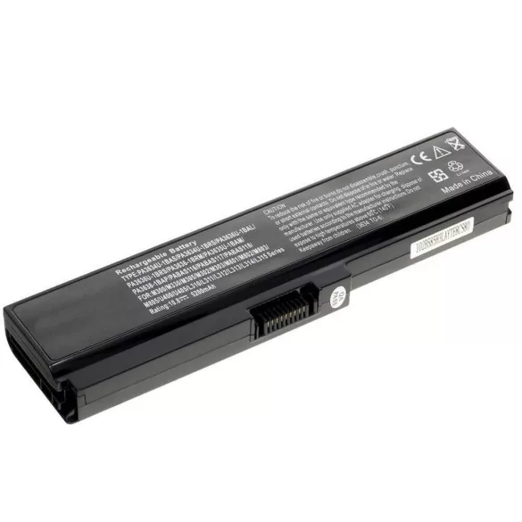 Toshiba PA3817 5200mAh notebook akkumulátor utángyártott - VHBW