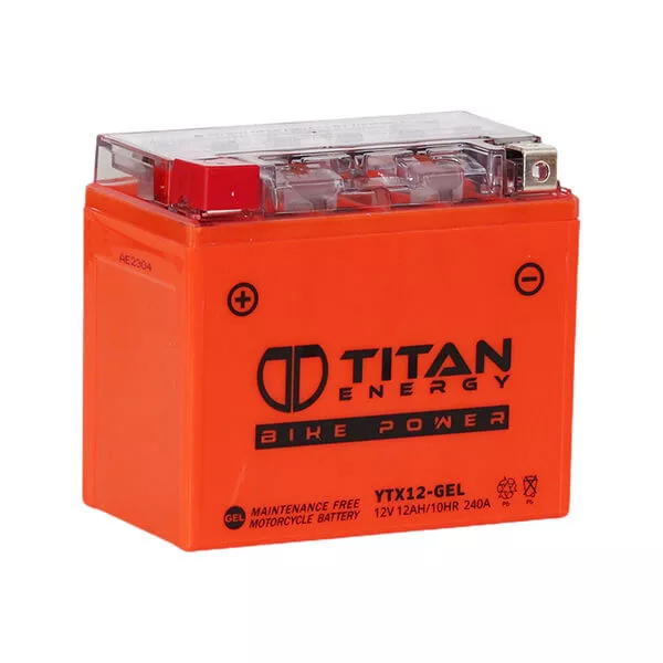 Titan Energy Bike Power YTX12-GEL 12V 12Ah 240A motorkerékpár akkumulátor BAL+ Titan Energy Bike Power YTX12-GEL 12V 12Ah 240A motorkerékpár akkumulátor BAL+