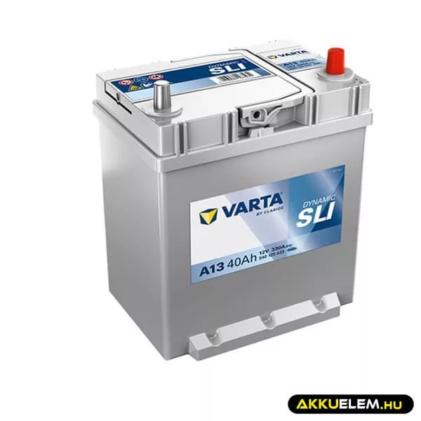 40Ah Varta Dynamic A13 12V autó akkumulátor ASIA JOBB+ (540 125 033)