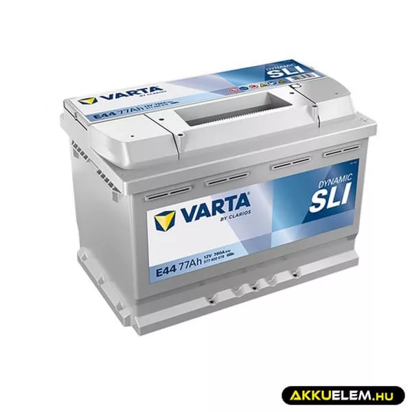 77Ah Varta Dynamic E44 12V autó akkumulátor JOBB+ (577 400 078) 77Ah Varta Dynamic E44 12V autó akkumulátor JOBB+ (577 400 078)