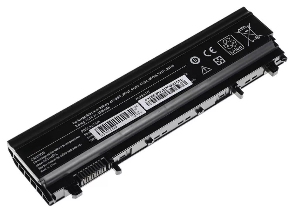 Dell Latitude E5440 5200mAh notebook akkumulátor utángyártott Dell Latitude E5440 5200mAh notebook akkumulátor utángyártott