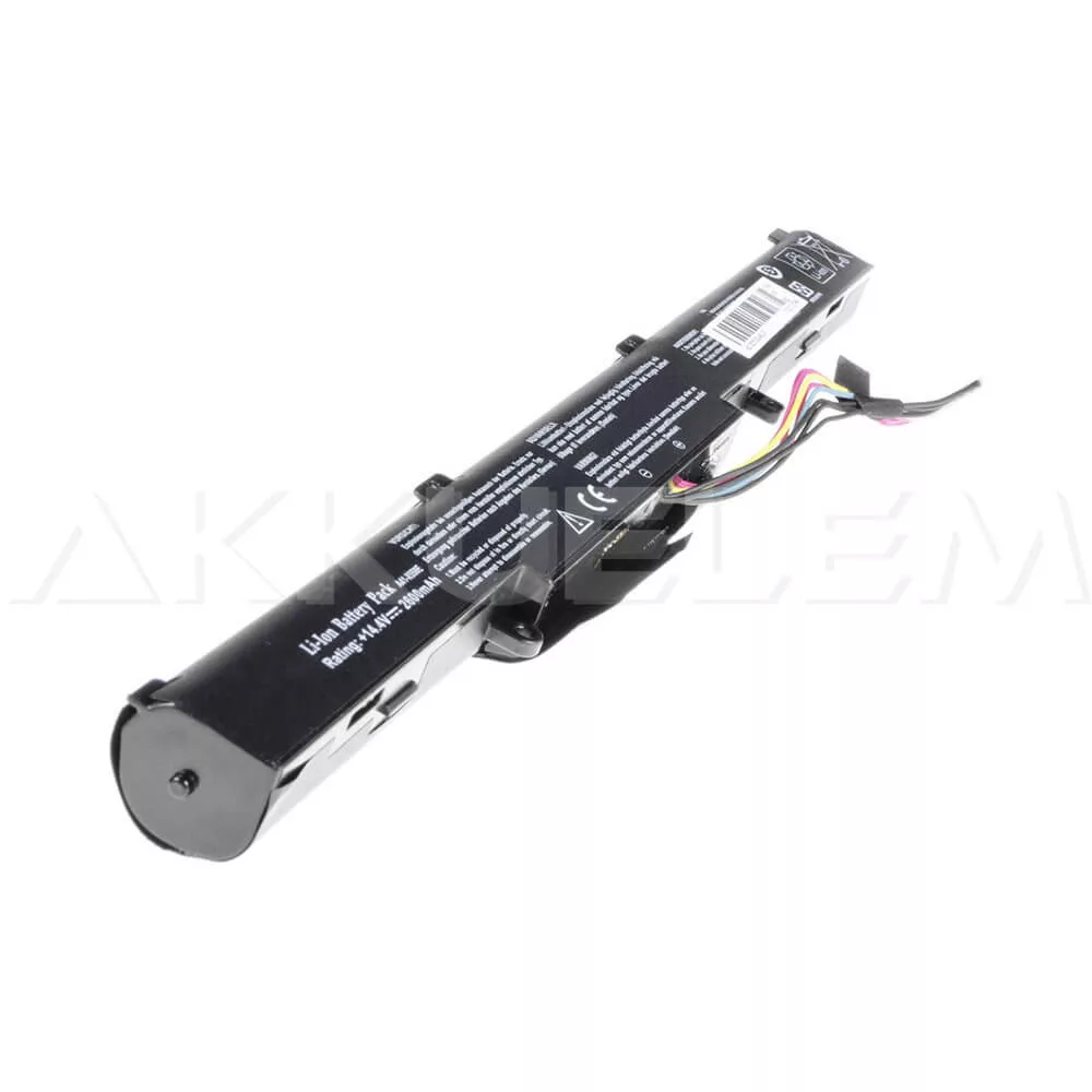Asus A41-X550E 14,4V 2600mAh utángyártott laptop akkumulátor