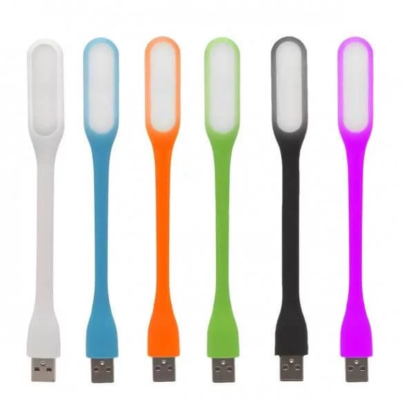 LÁMPA USB Notebook Led 56106b 17 cm szilikon