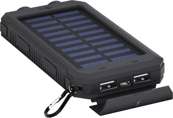 Külső akku napelemes 8000mAh Goobay