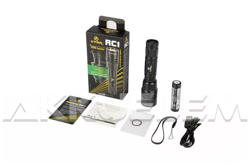 XTAR RC1 Darkwalker sportlámpa 450