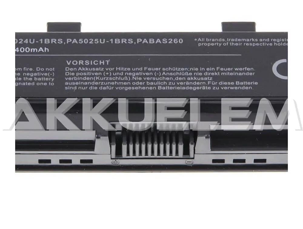 Toshiba PA5024 4400mAh notebook akkumulátor utángyártott