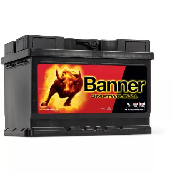 Banner Starting Bull 12V 60Ah 480A 56009 autó akkumulátor JOBB+ 