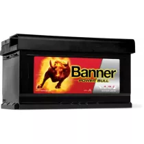   Banner Power Bull 12V 80Ah 700A P8014 autó akkumulátor JOBB+ 