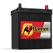   Banner Power Bull 12V 40Ah 330A P4026 autó akkumulátor ASIA JOBB+