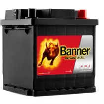   Banner Power Bull 12V 42Ah 390A P4208 autó akkumulátor JOBB+ 