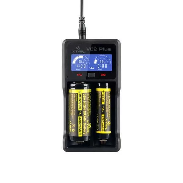 XTAR VC2 Plus Master multifunkciós akkumulátor töltő XTAR VC2 Plus Master multifunkciós akkumulátor töltő