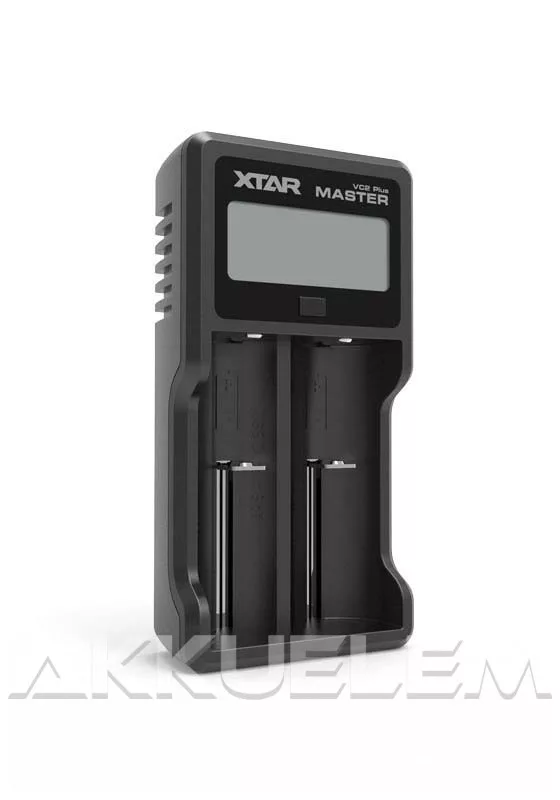 XTAR VC2 Plus Master multifunkciós akkumulátor töltő