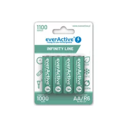   everActive AA 1100mAh Infinity Line NiMH akkumulátor 4db/csomag (ár/csomag)