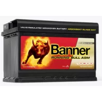   Banner Running Bull 12V 70Ah  AGM 57001  Start-Stop akkumulátor JOBB+